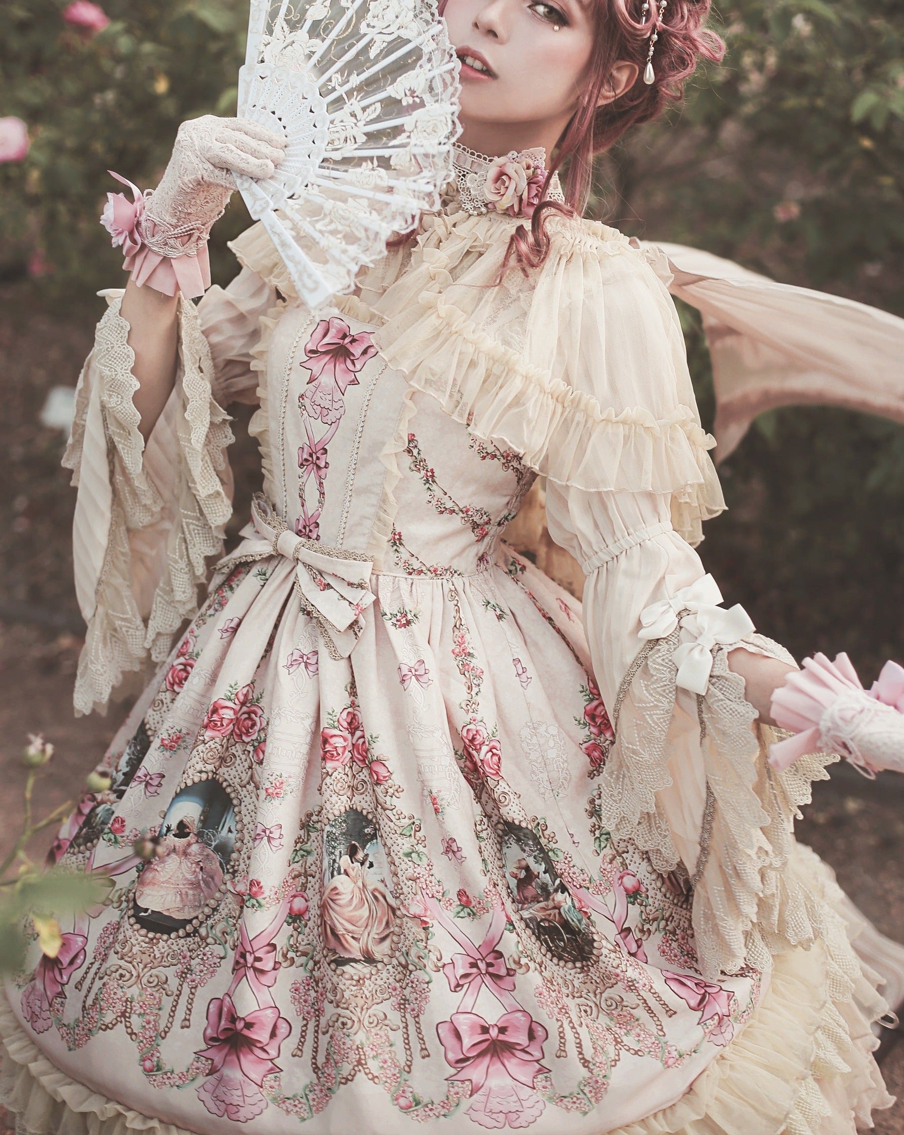 リボンの姫袖ブラウス – ロリータファッション通販RonRon