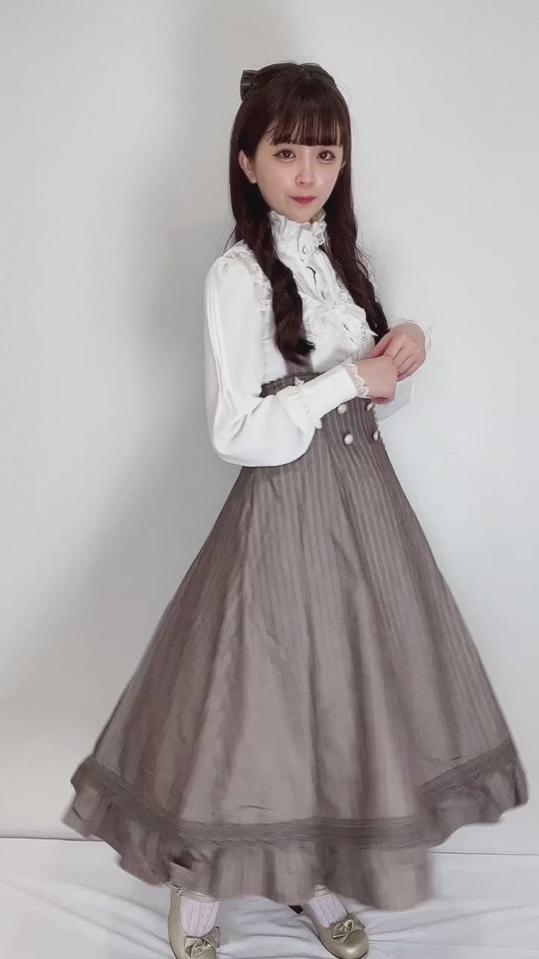 Classical 2way high waist jumper skirt – ロリータファッション通販 ...
