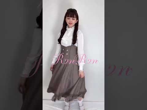 Classical 2way high waist jumper skirt