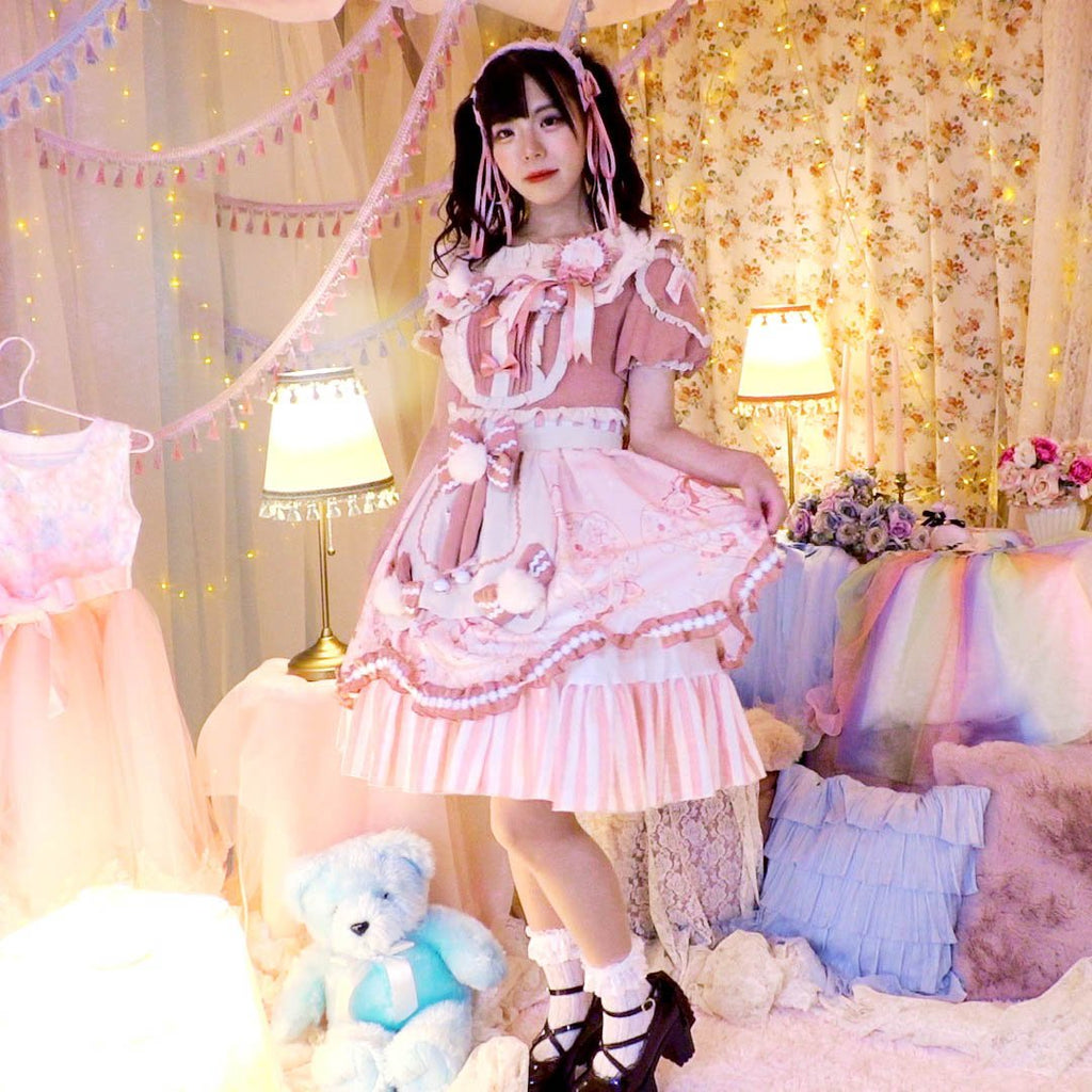 【予約販売】子猫の甘ロリスイートワンピース