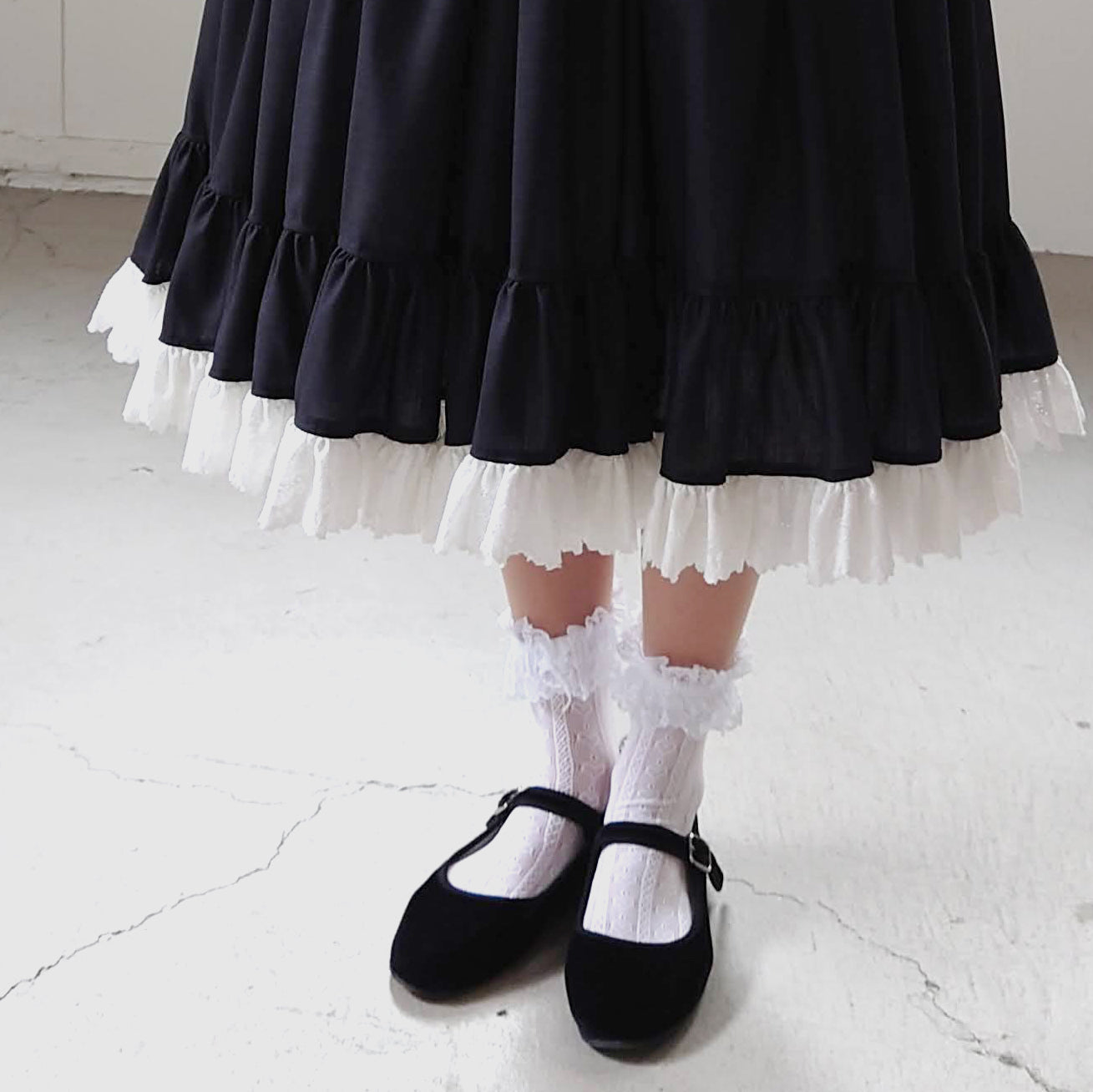 heart lace socks